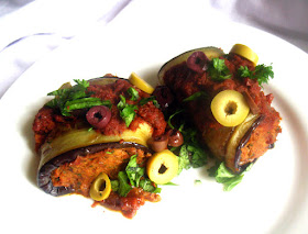 Vegan Grilled Eggplant Involtini