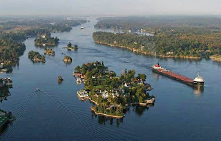 Thousand Islands in Canada 