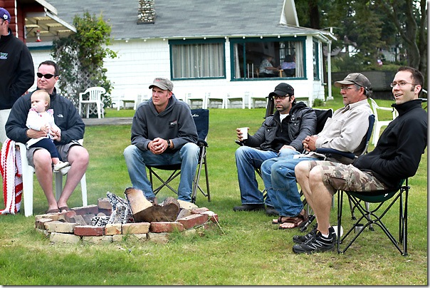 Mike, Sarah, Matt, Boe, Dad, Bart