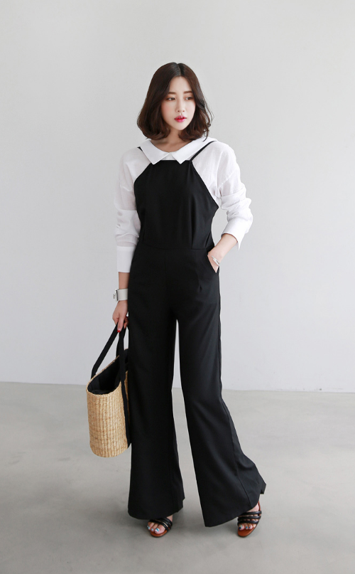 Black Halter Jumpsuit