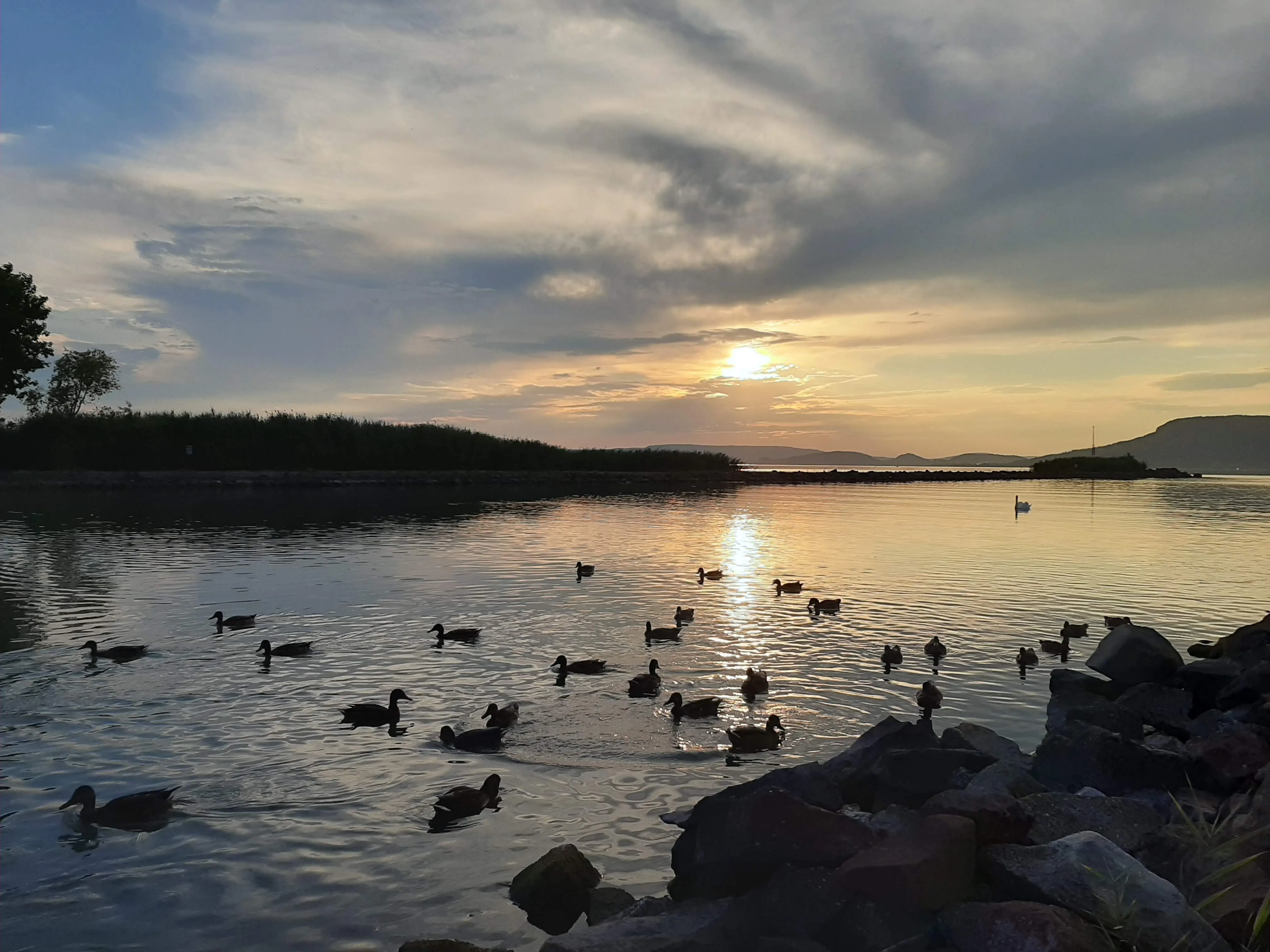 Balatonszemes węgry atrakcje na rowerze balaton korut