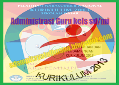 administrasi guru kels sd/mi