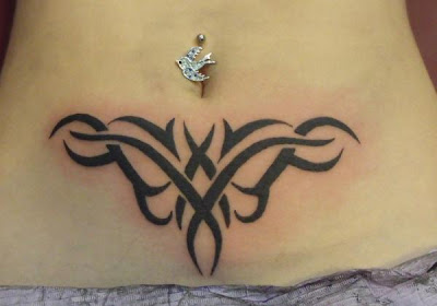 stomach tattoo