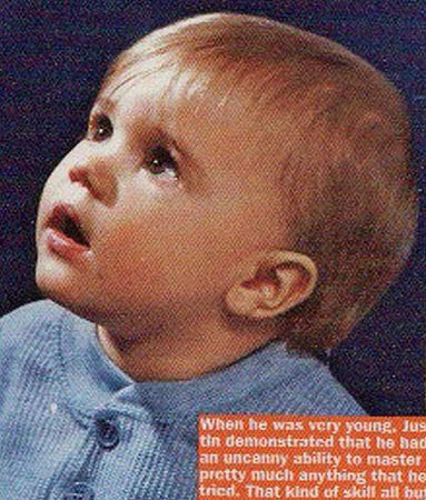 pics of justin bieber as a baby. Photo - When Justin Bieber Was