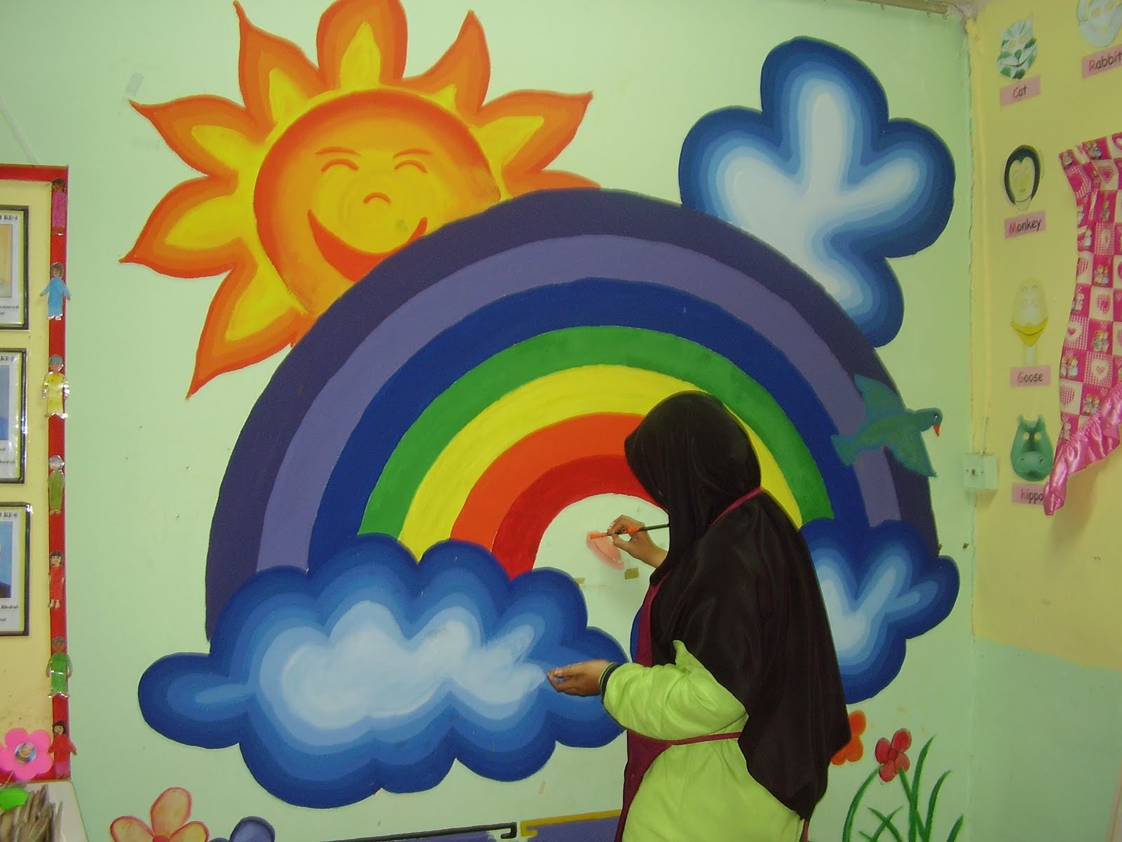 Prasekolah SK Bangsar LUKISAN  MURAL 