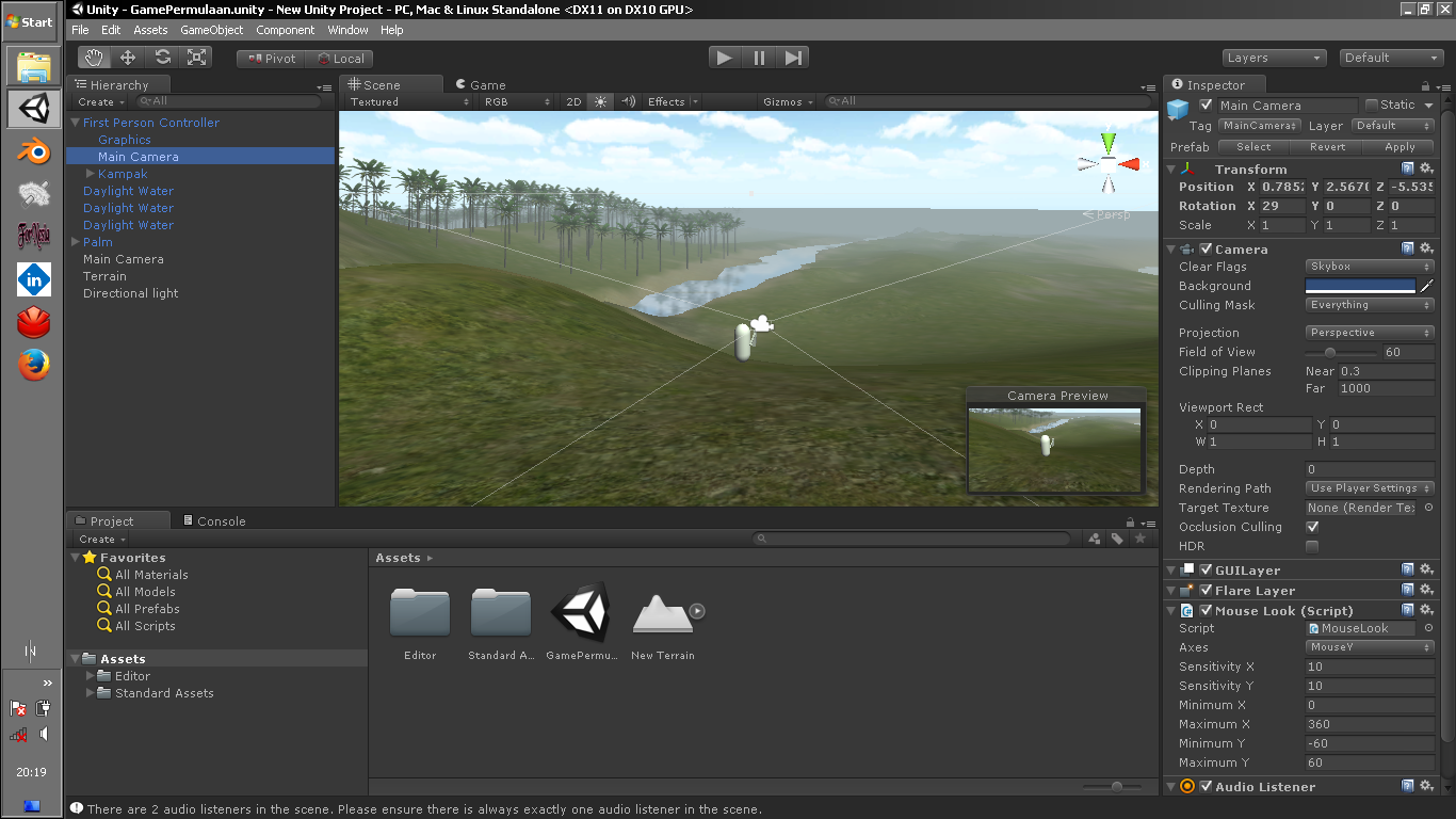 Contoh Game dari Unity3D  Belajar Unity3D