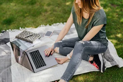 student studying