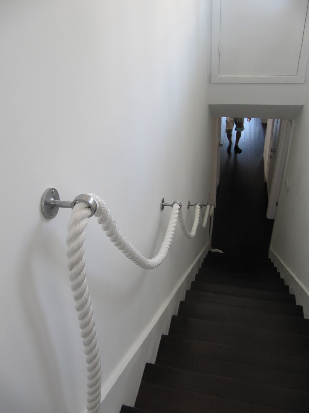 laurie's-projects: Stair Rope Banister