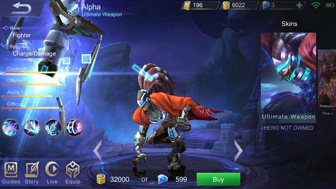 Guide Build Gear, Tutorial, dan Cara Bermain Alpha Tersakit, Terkuat, Terbaik di Mobile Legends