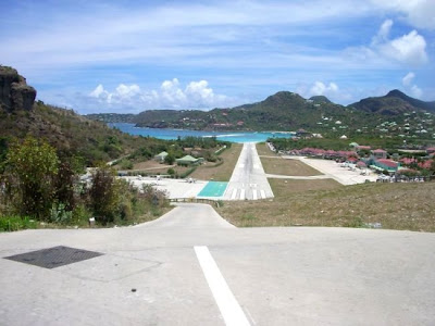 Airport of SABA Island.....