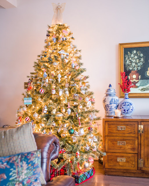 Michael's 7.5ft. Pre-Lit Quick Set Jasper Artificial Christmas Tree, Clear Lights by Ashland