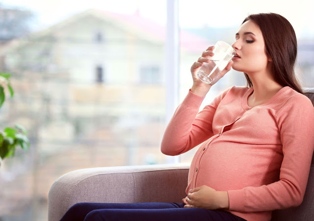 drink water will keep the pregnant's hydrate