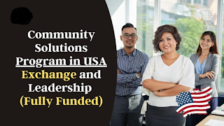 Community Solutions Exchange Program in USA 2023 | Fully Funded