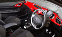 Citroën DS3 Red (2013) Interior