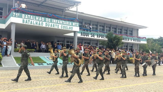 71º BATALHÃO DE INFANTARIA MOTORIZADO ABRE PROCESSO SELETIVO PARA CABOS MÚSICOS