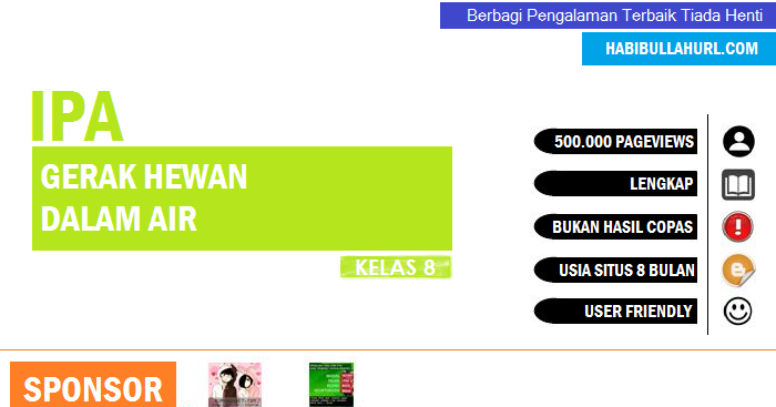 Gerak Hewan  Dalam Air  Habibullah Al Faruq