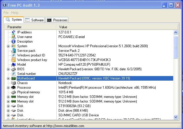  Program untuk Mendeteksi dan Mengenali Komponen Hardware 