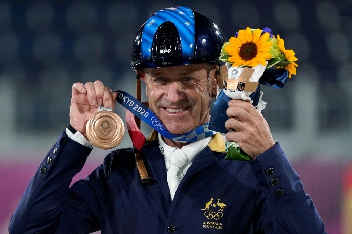 Andrew Hoy, medallista en Tokyo 2020 a los 62 años