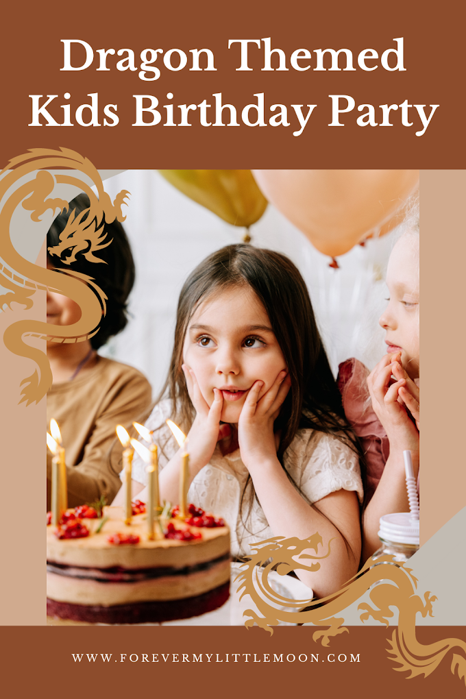 Dragon Themed Kids Birthday Party