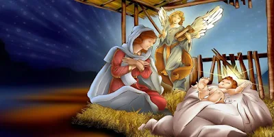 imagem do menino jesus na manjedoura mês de dezembro