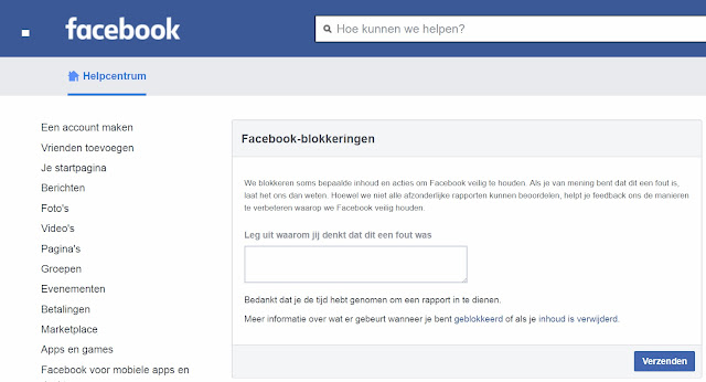 Blogprobleem met facebook en instagram: hulp gezocht