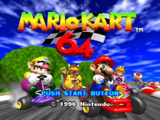 Jogar Super Mario Kart N64 online grátis