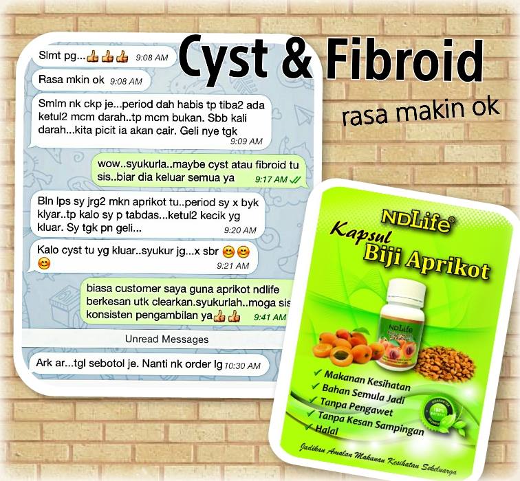 Herba & Kesihatan: Testimoni Pesakit Fibroid/Cyst