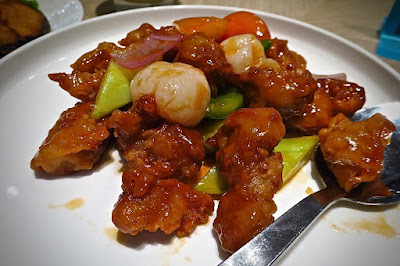 Putien, lychee sweet and sour pork