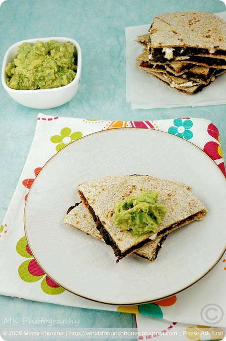 BlackBeanQuesadillas02 framed