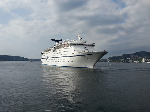 CMV Cruise ship Magellan in Bergen, Norway; Fjord Cruise; Ships in Bergen