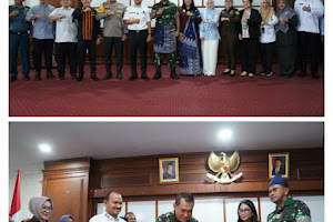  Terima Kunker Danrem 022/PT, Wali Kota Tanjungbalai : Pemko Tanjungbalai Siap Pererat Kolaborasi dan Sinergitas Bersama TNI 