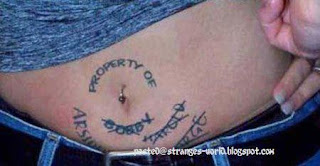 Funniest and Wierdest Tattoos @ STRANGE WORLD