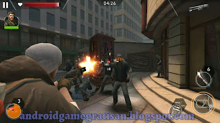 Satu lagi game dengan tema zombie apocalypse hadir di android Left to Survive apk + obb