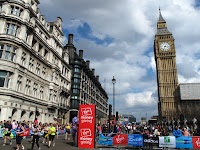 Running past Big Ben