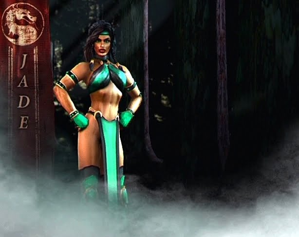 mortal kombat 2011 jade alternate. Jade makes a costume change in