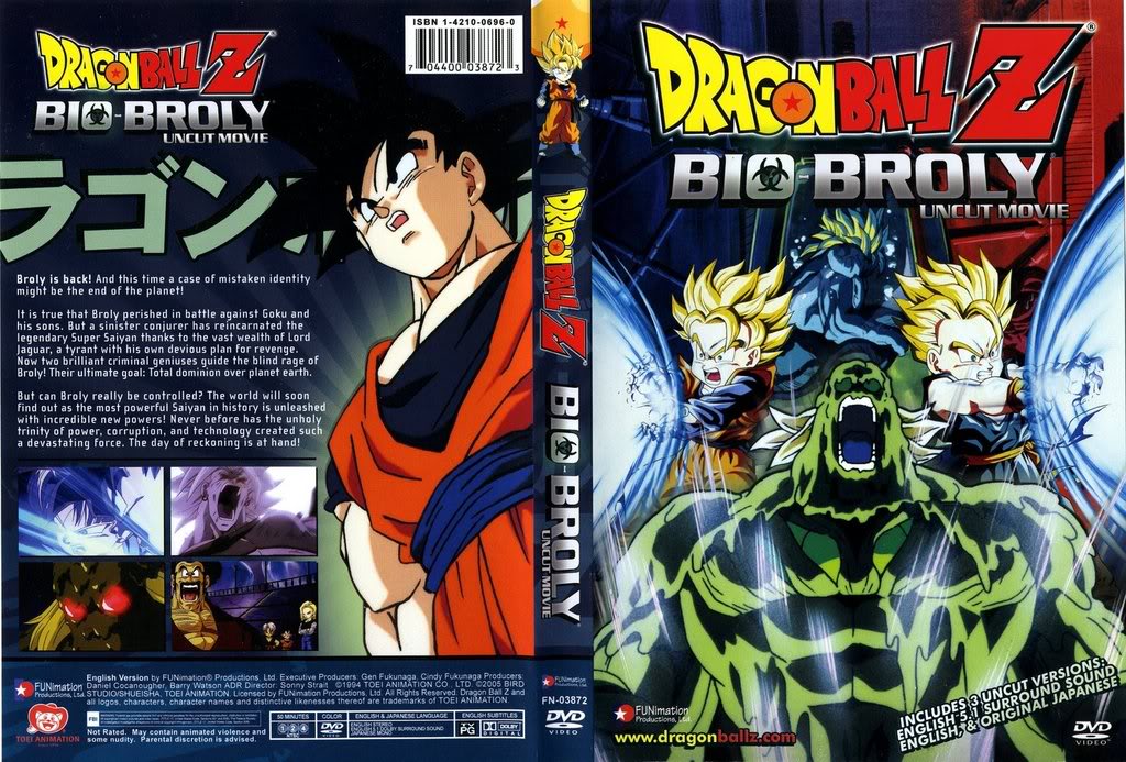 dragon ball z broly. Dragon Ball Z ~Bio Broly~