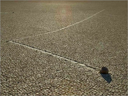 Sailing stones