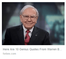 Warren Buffett วิธีการรลงทุนในสิ่งที่ไม่ใช่เงิน