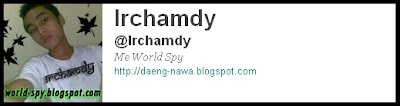 my twitter @irchamdy