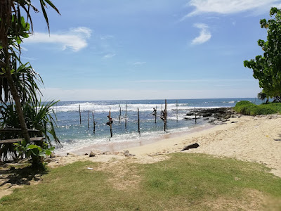 Stilt Fishermen in Ahangama Beach | Sri Lanka