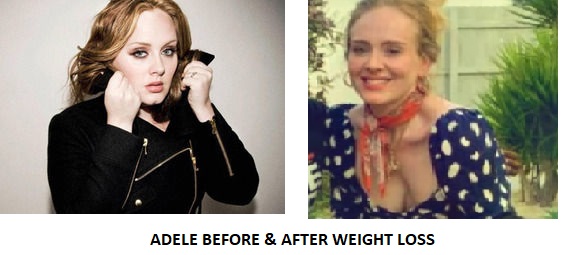 Adele weight loss pictures