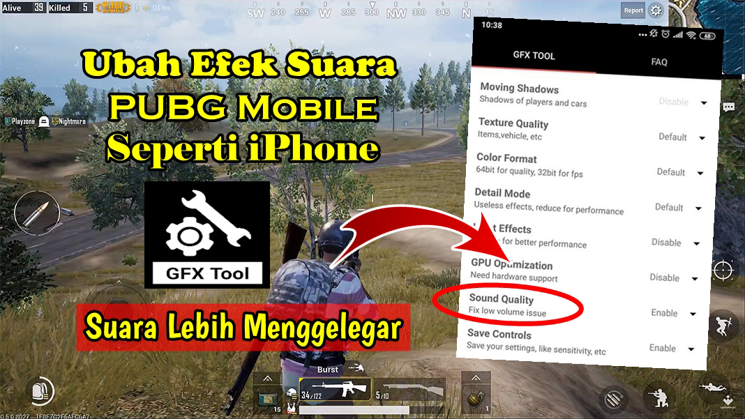 Cara Mengubah Efek Suara PUBG Mobile Menjadi Seperti iPhone ... - 