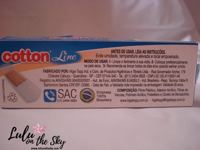 Cotton Line Curativos Antissépticos Transparente: eu testei