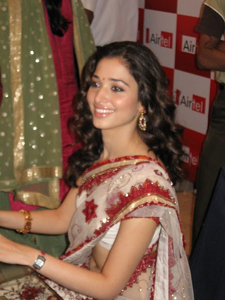 Tamanna at airtel super singer photos unseen pics