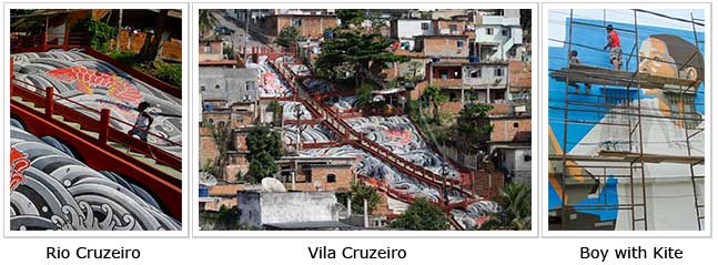 Vila Cruzeiro - Favela Painting