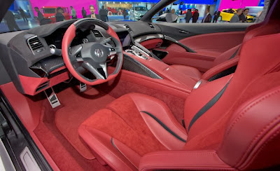 2015 Acura NSX Coupe Interior