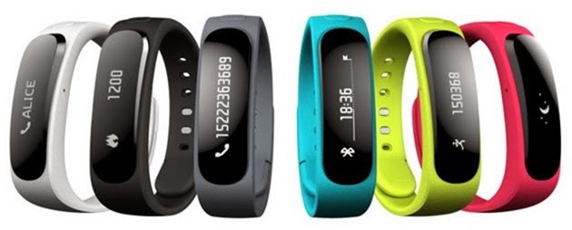 Huawei Announces Its First Wearable Device, The Talkband B1