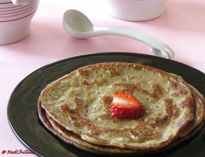 Receta de panqueques de Soya