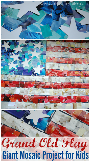 Fourth of July Flag Craft for Kids