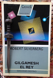 Portada del libro Gilgamesh el rey, de Robert Silverberg
